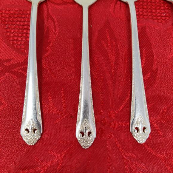 6 TeaSps Holmes & Edwards LOVELY LADY Teaspoons International Silver Plate 1937 - Picture 4 of 16
